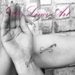 #tattoo #infinity #tattoos #arrow #arrowtattoo #tattooarrow #tattoocouple #couple #coupletattoo #coupletattoos #zwijndrecht